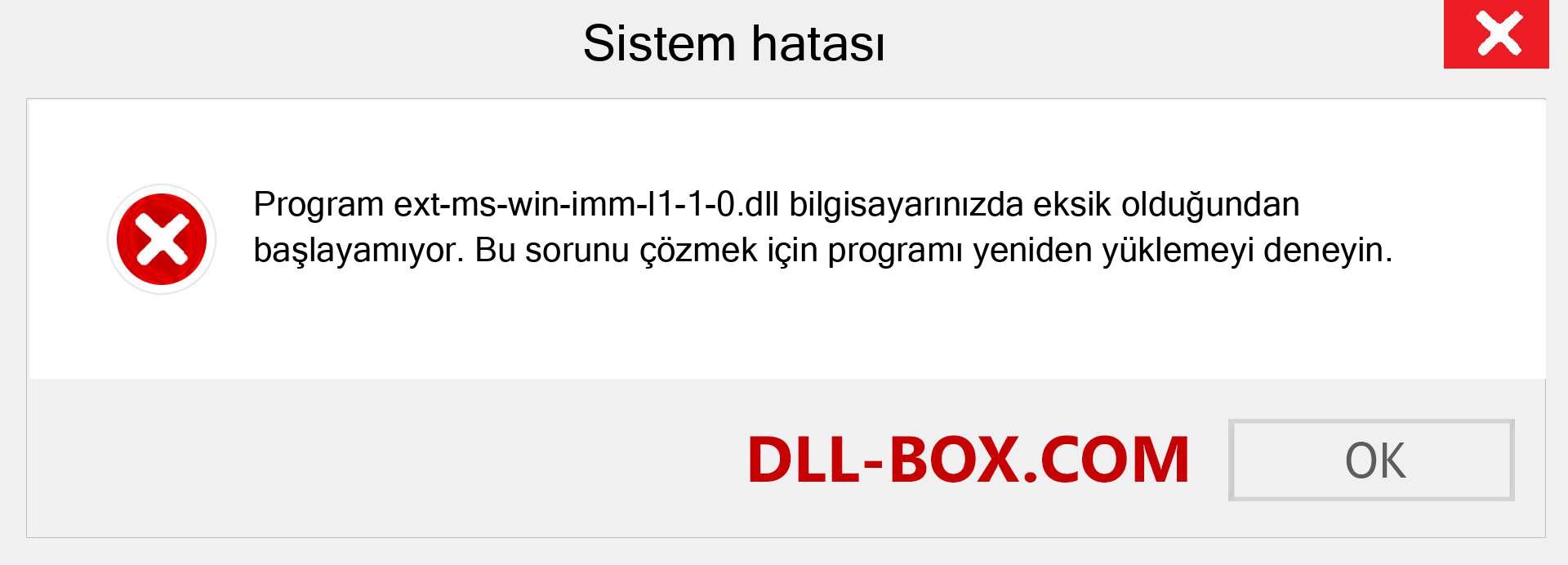 ext-ms-win-imm-l1-1-0.dll dosyası eksik mi? Windows 7, 8, 10 için İndirin - Windows'ta ext-ms-win-imm-l1-1-0 dll Eksik Hatasını Düzeltin, fotoğraflar, resimler